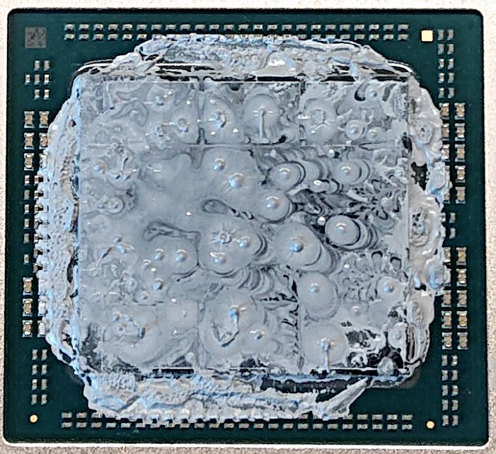 Red Devil 7900XTX TIM after RMA and couple of months of use