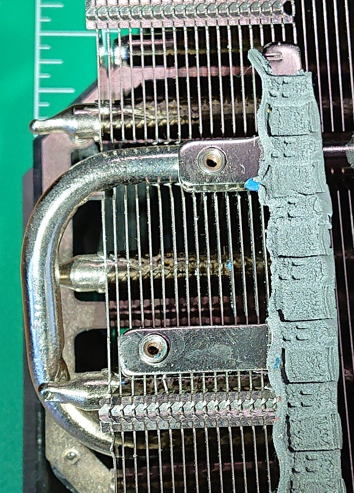 Red Devil 7900XTX radiator damaged by official service